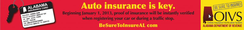 A digital banner ad for OIVS and Be Sure To Insure